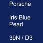 Preview: Porsche, Iris Blue Pearl, 39N / D3.